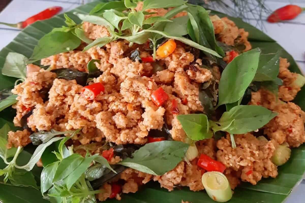 Resep Tumis Oncom Daun Kemangi Pedas —